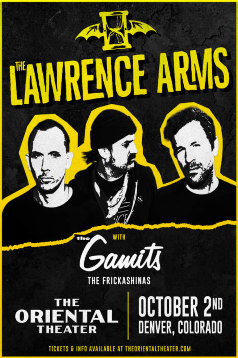 The Lawrence Arms w/ The Gamits