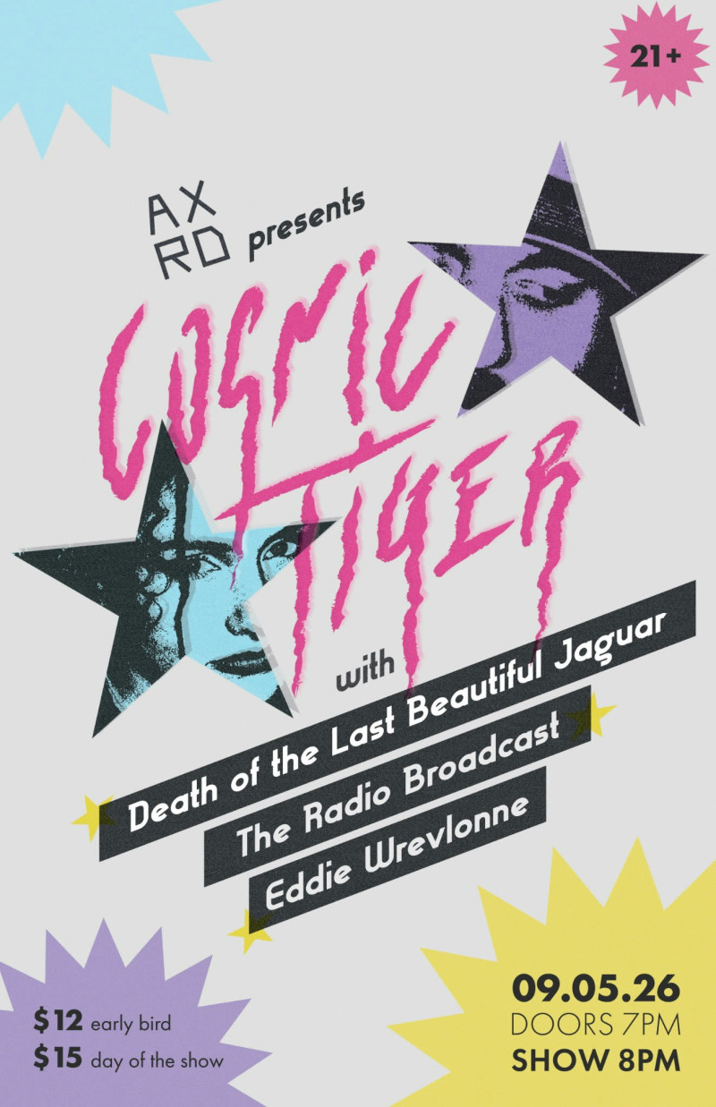 Cosmic Tiger, The Radio Broadcast, Eddie Wrenvlonne, & D.O.T.L.B.J.