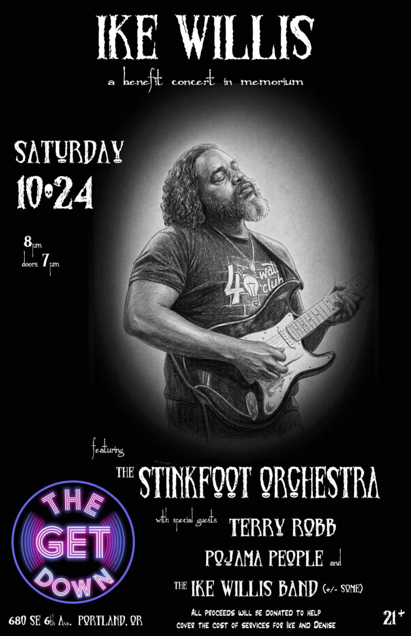 The Stinkfoot Orchestra with very special guests Terry Robb, Pojama People and the Ike Willis Band