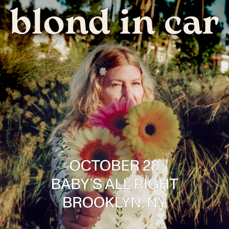 Blond In Car