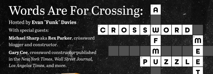 Words Are For Crossing: A WFMU Crossword Meet-Up