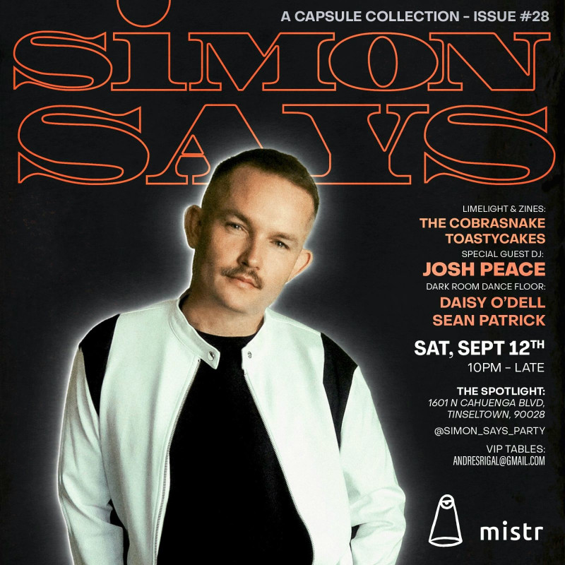 Simon Says: Josh Peace
