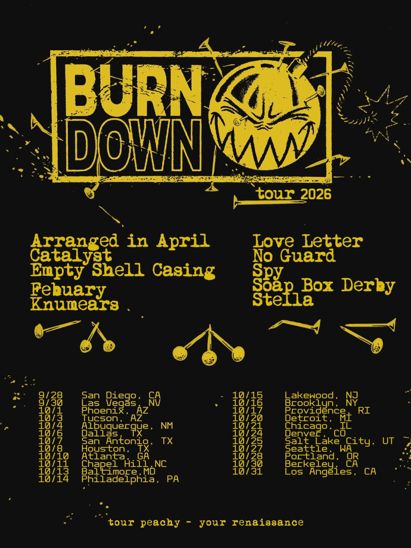 BurnDown Tour 2026
