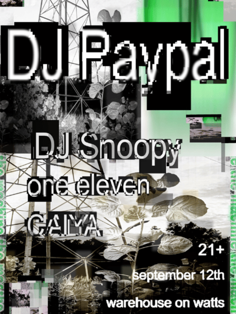 the machine x DJ Paypal