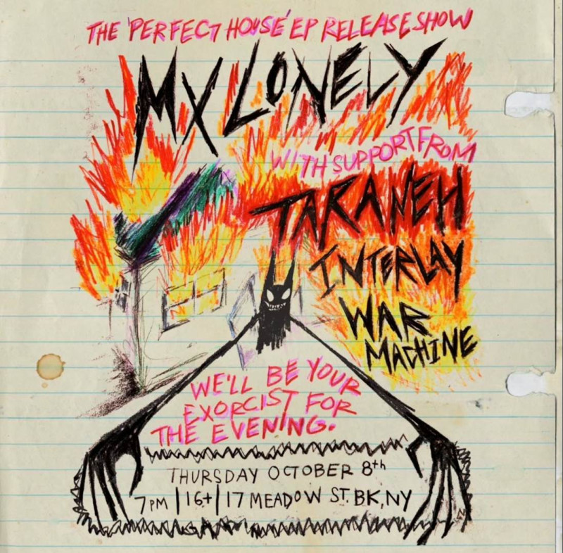 MX Lonely - EP Release Show W/ special guests Taraneh, Interlay, warmachine