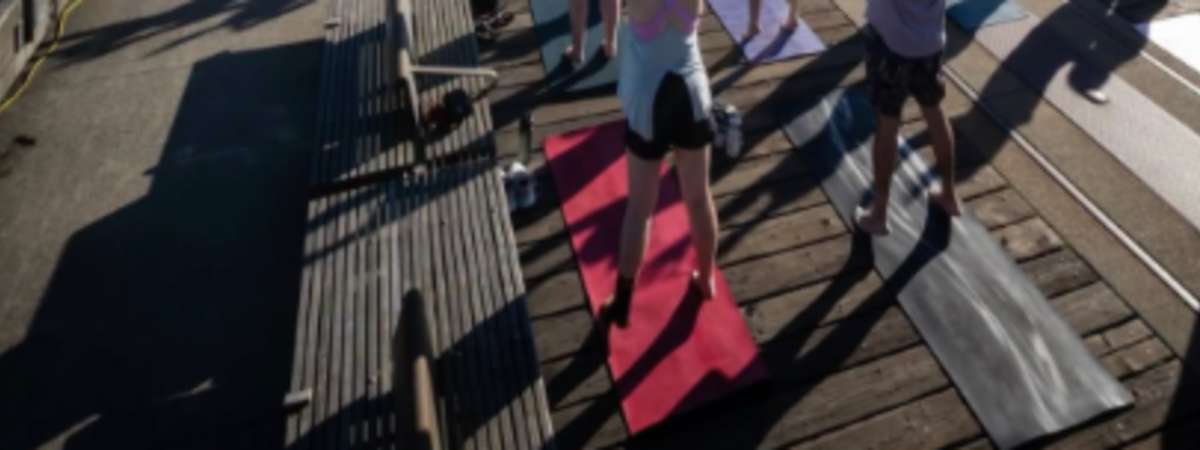 Lululemon Summer Series: Shipyards Burrard Dry Dock Pier