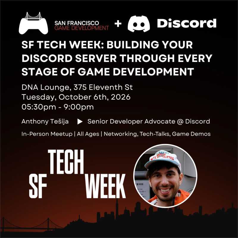 SF Tech Week: Building Your Discord Server