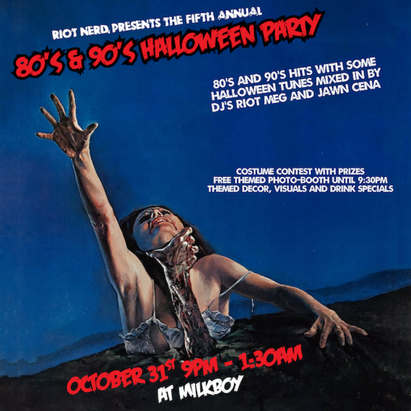 The 5th Annual 80's + 90's Halloween Dance Party