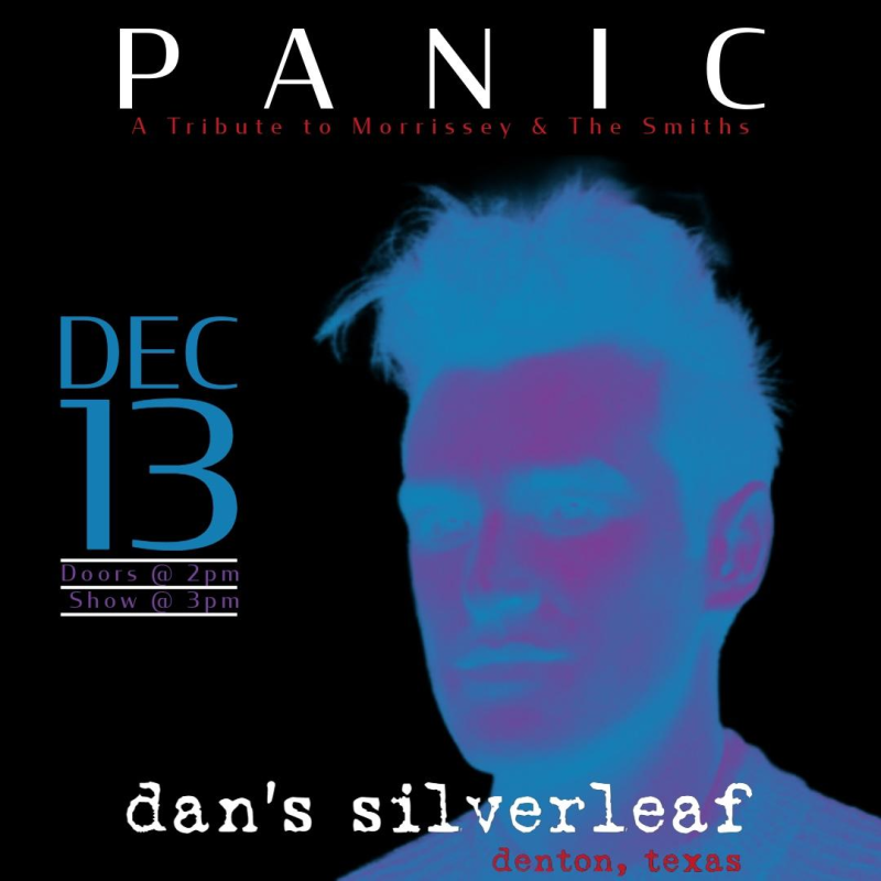 PANIC: A Tribute to Morrissey & The Smiths