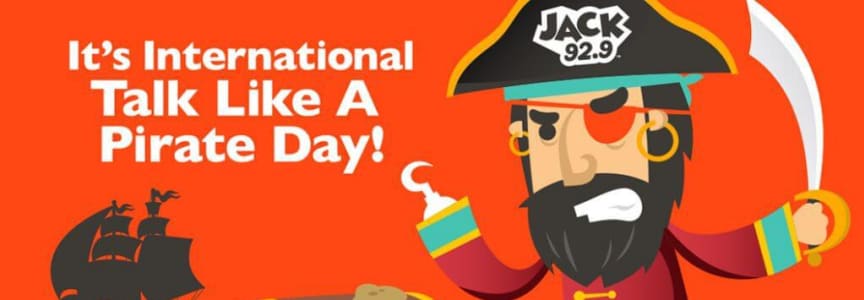 Puppies & Pirates on National Talk Like a Pirate Day