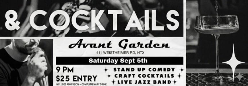 Comedy & Cocktails @ Avant Garden