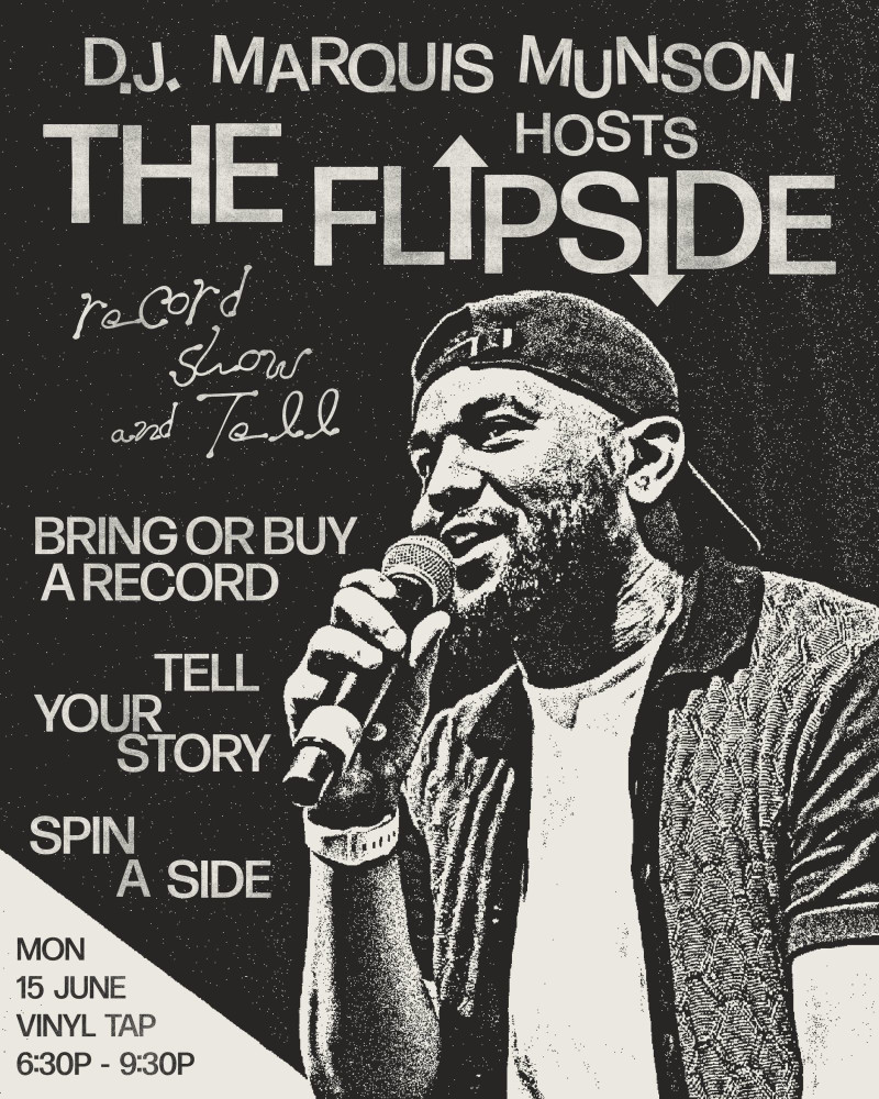 The Flipside: Record Show-and-Tell with DJ Marquis Munson