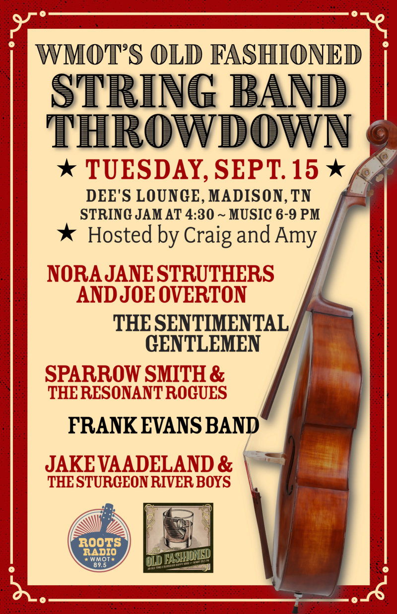 WMOT'S Old Fashioned String Band Throwdown