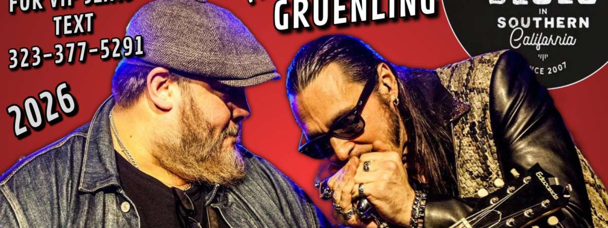 NICK MOSS BAND feat. DENNIS GRUENLING - Chicago Blues Greats - in Arcadia!