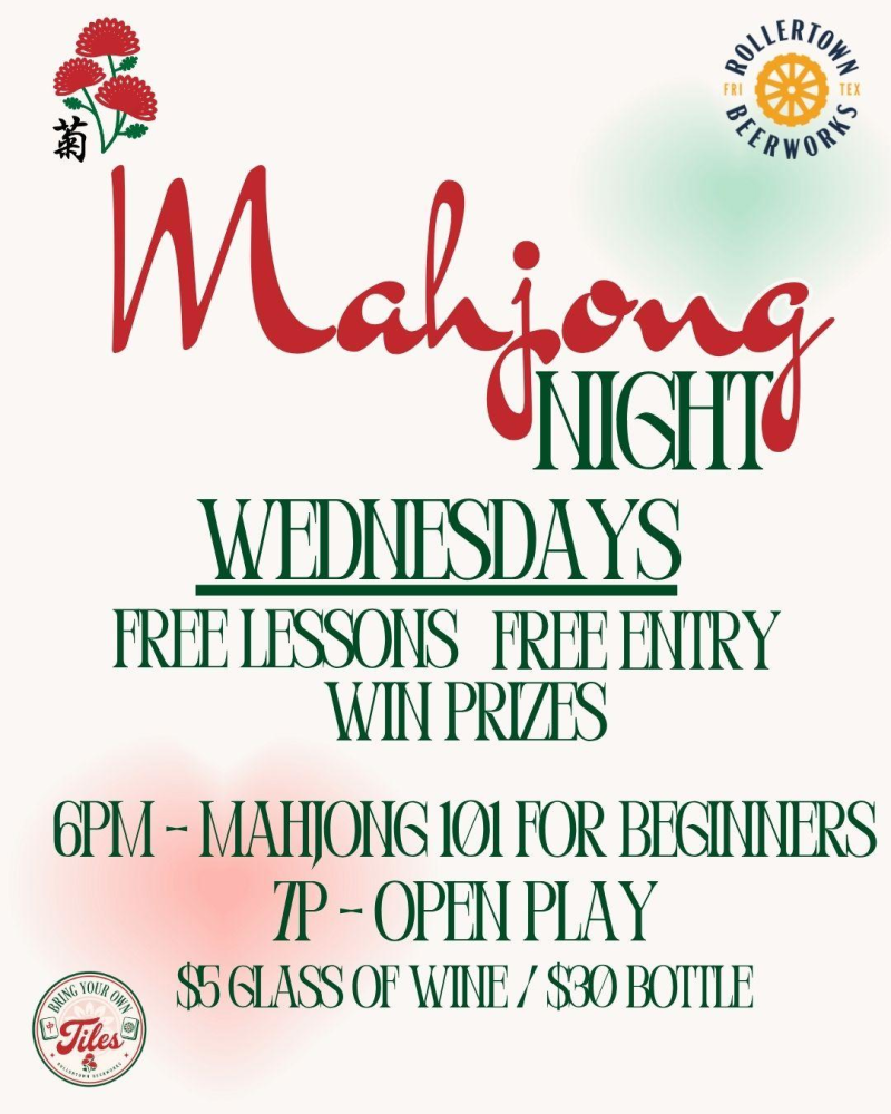 Mahjong Night at Rollertown