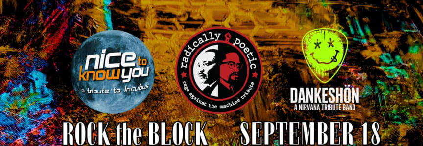 90s ROCK TRIBUTE NIGHT (Incubus/RATM/Nirvana)