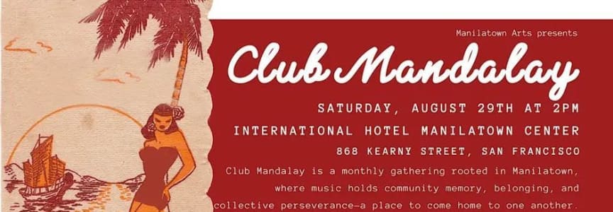 Club Mandalay: Live Jazz at the I-Hotel!
