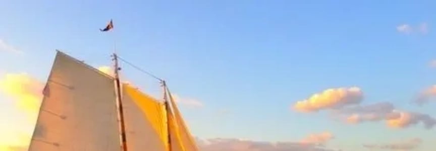 Sunset Sail on America 2