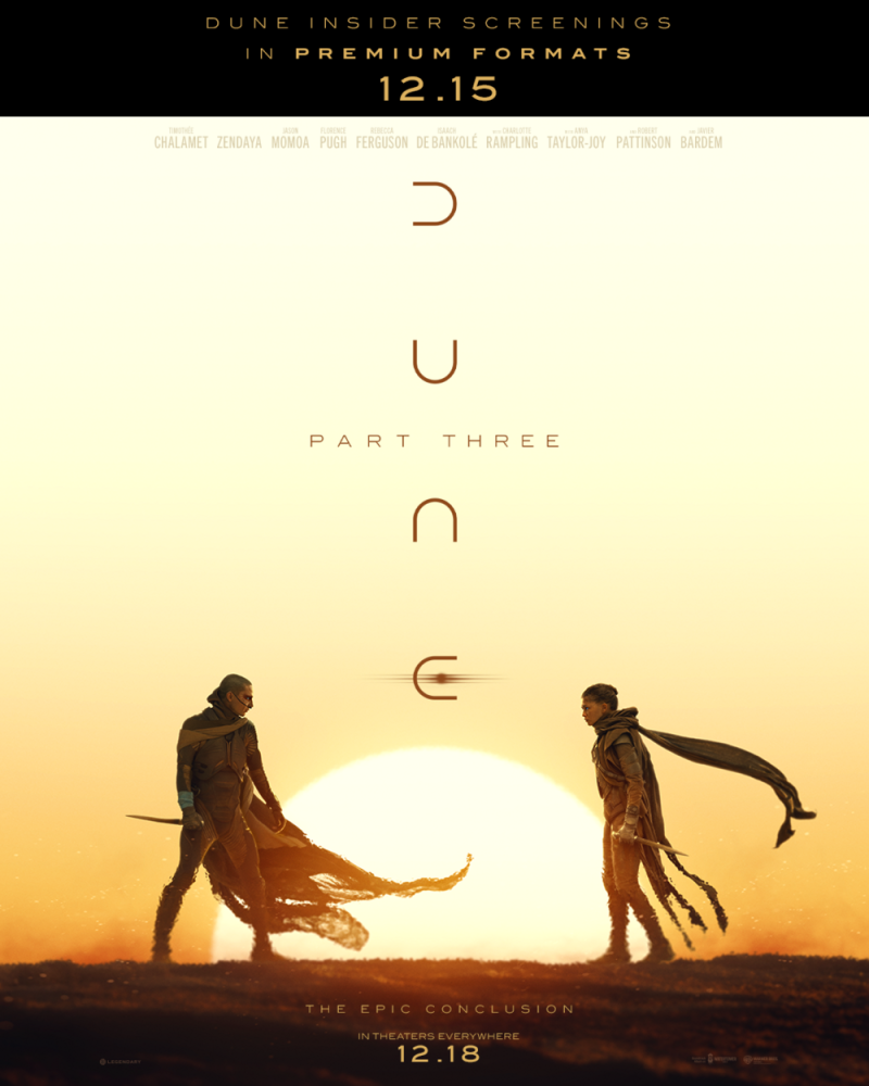 Dune: Part Three (Advance Screening)