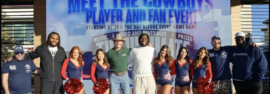 Cowboys Fan Experience: Player Meet & Greet vs. Commanders