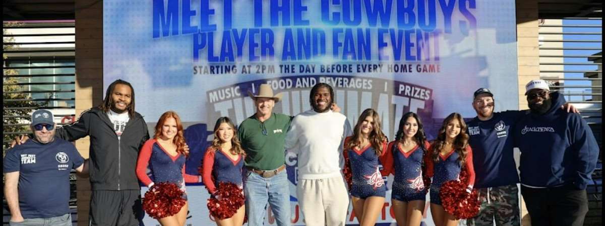 Cowboys Fan Experience: Player Meet & Greet vs. Cardinals