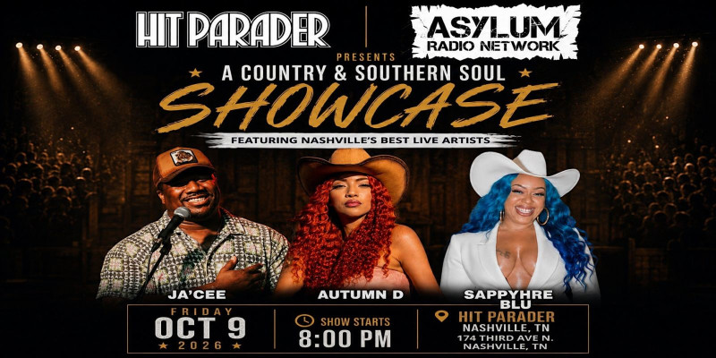 The Asylum Radio Network Presents A Country & Southern Soul Showcase