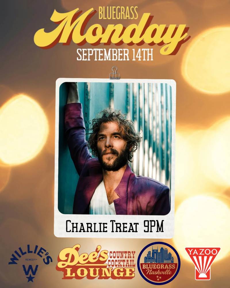 Bluegrass Mondays Featuring Charlie Treat
