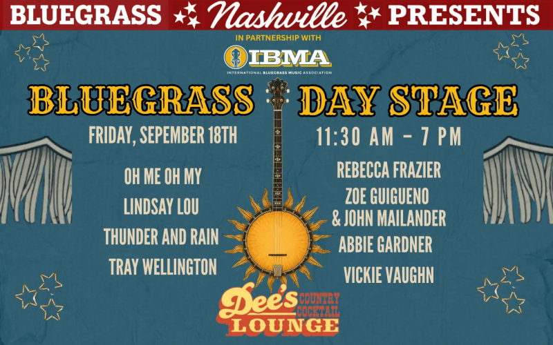 Bluegrass Day Stage presented by Bluegrass Nashville & IBMA