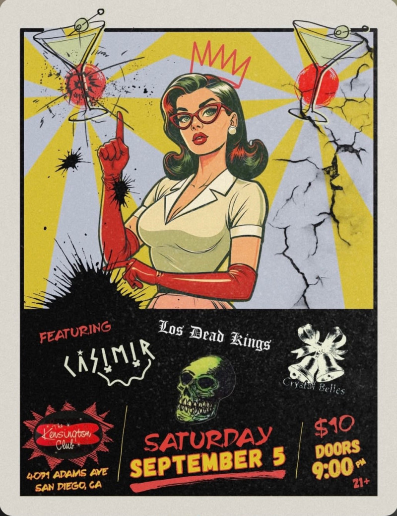 casimir, los dead kings, crystal belles