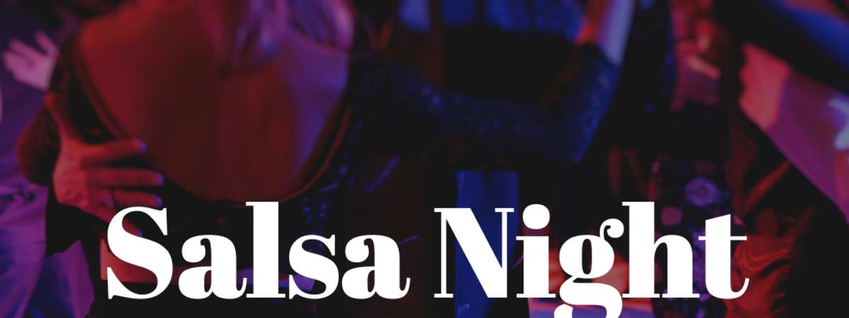 WEDNESDAY – SALSA DANCE NIGHT – in the performance space