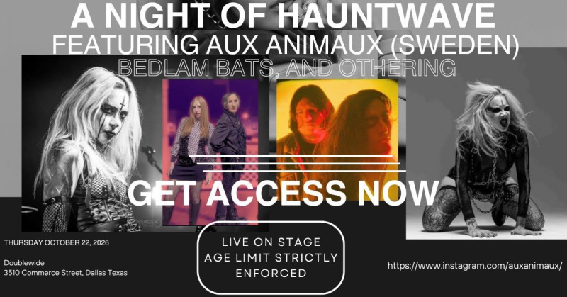A Night Of Hauntwave feat. Aux Animaux (SWE)