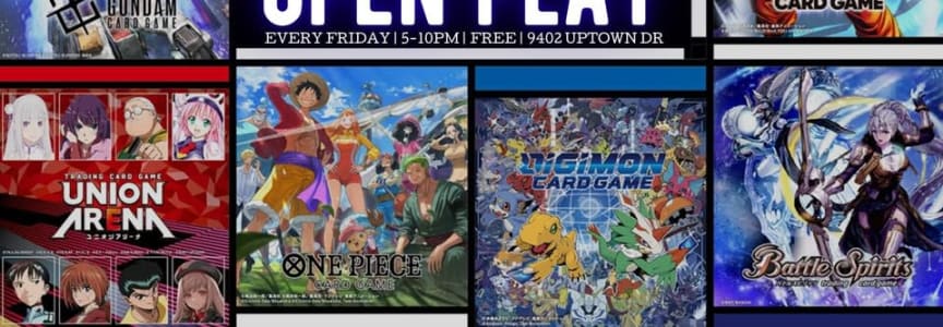 Weekly Friday Bandai Tcg Open Play!