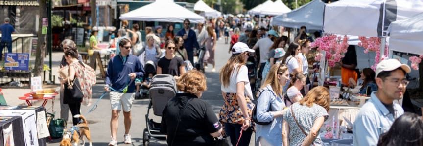 FAD Market at Open Streets on Montague