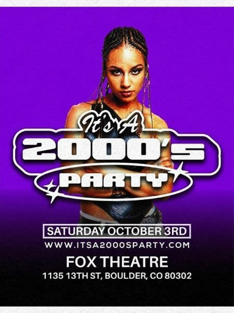 It's A 2000s Party: Boulder