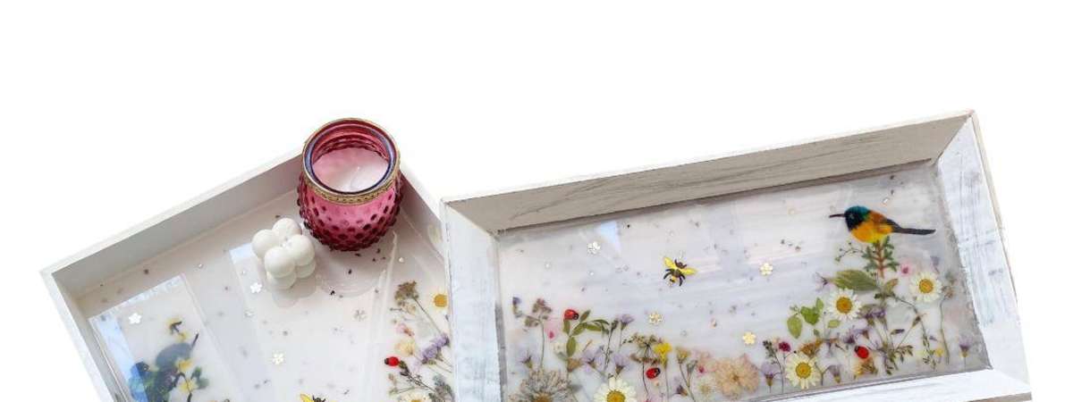 Resin Pressed Flower Workshop - Adults