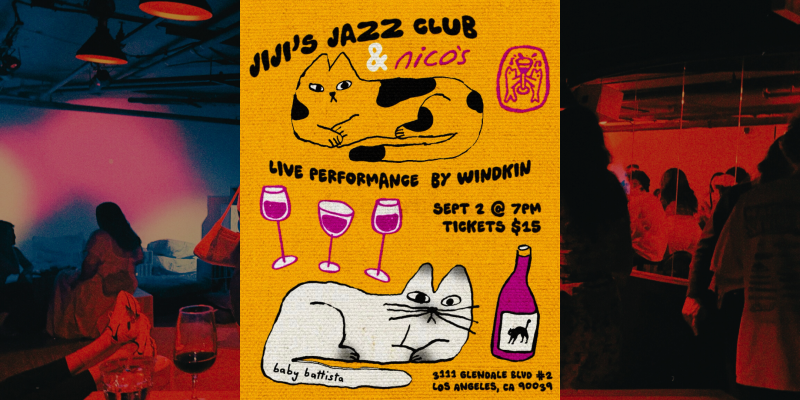JIJI's Loves Nico's | Jazz downstairs in atwater village