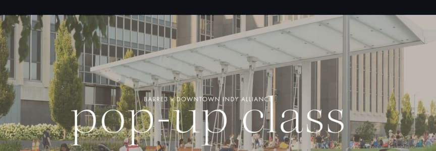 Barre3 x Lugar Plaza Pop-Up Class