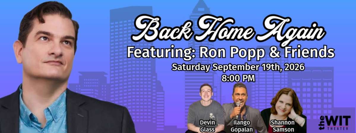 Stand Up Comedy - Headliner: Ron Popp