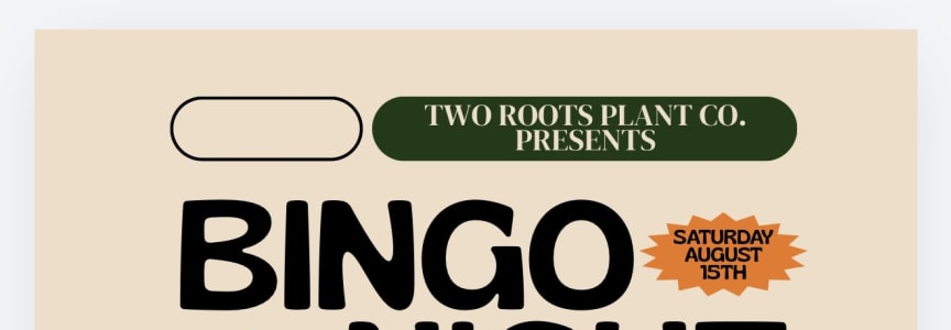 Plant Bingo @ Big Als!