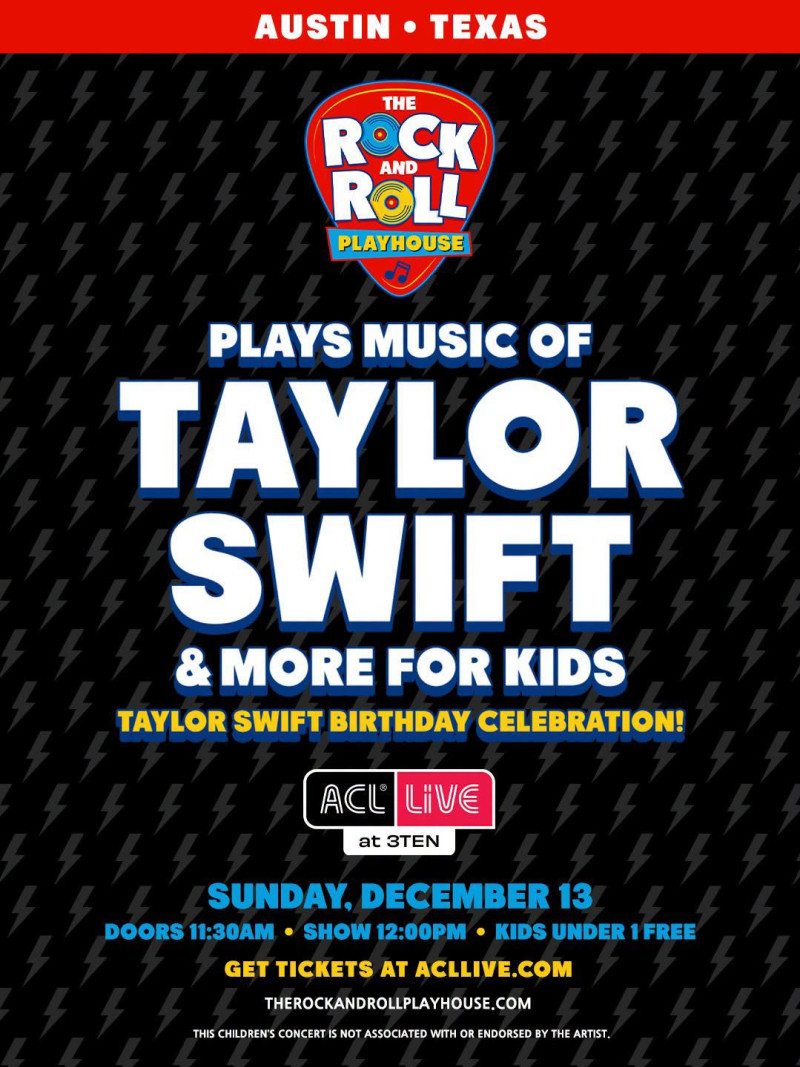 The Rock and Roll Playhouse Plays the Music of Taylor Swift