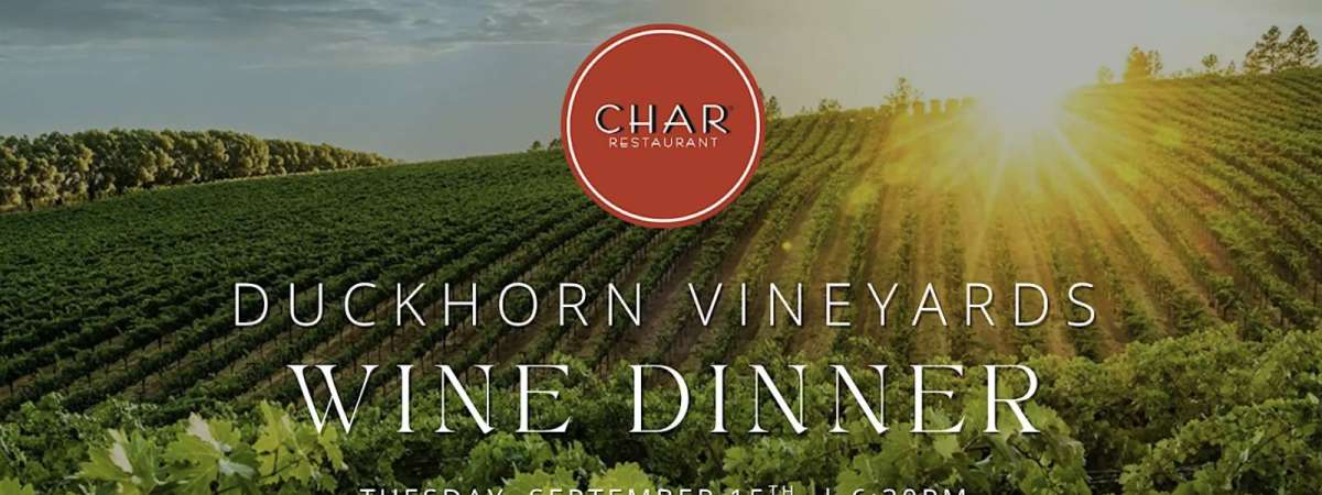 Char Nashville Duckhorn Wine Dinner