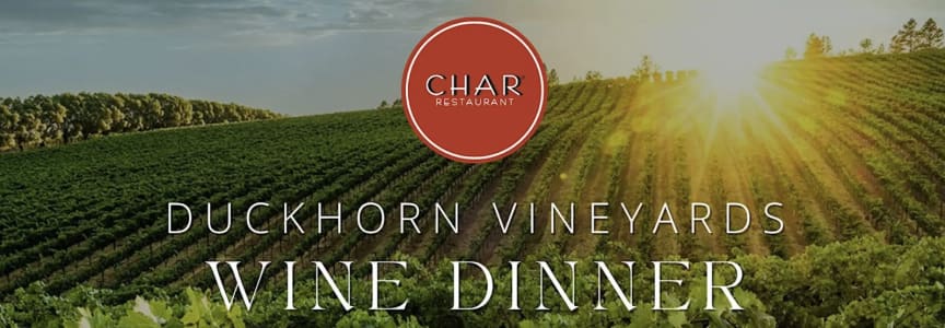Char Nashville Duckhorn Wine Dinner