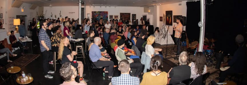 Improvised Music Series: Stefan González/Lily Glick Finnegan/Andrew Scott Young Trio, Typhoon Matisse