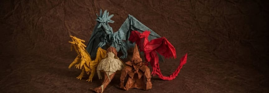 Kengo's Origami Exhibit