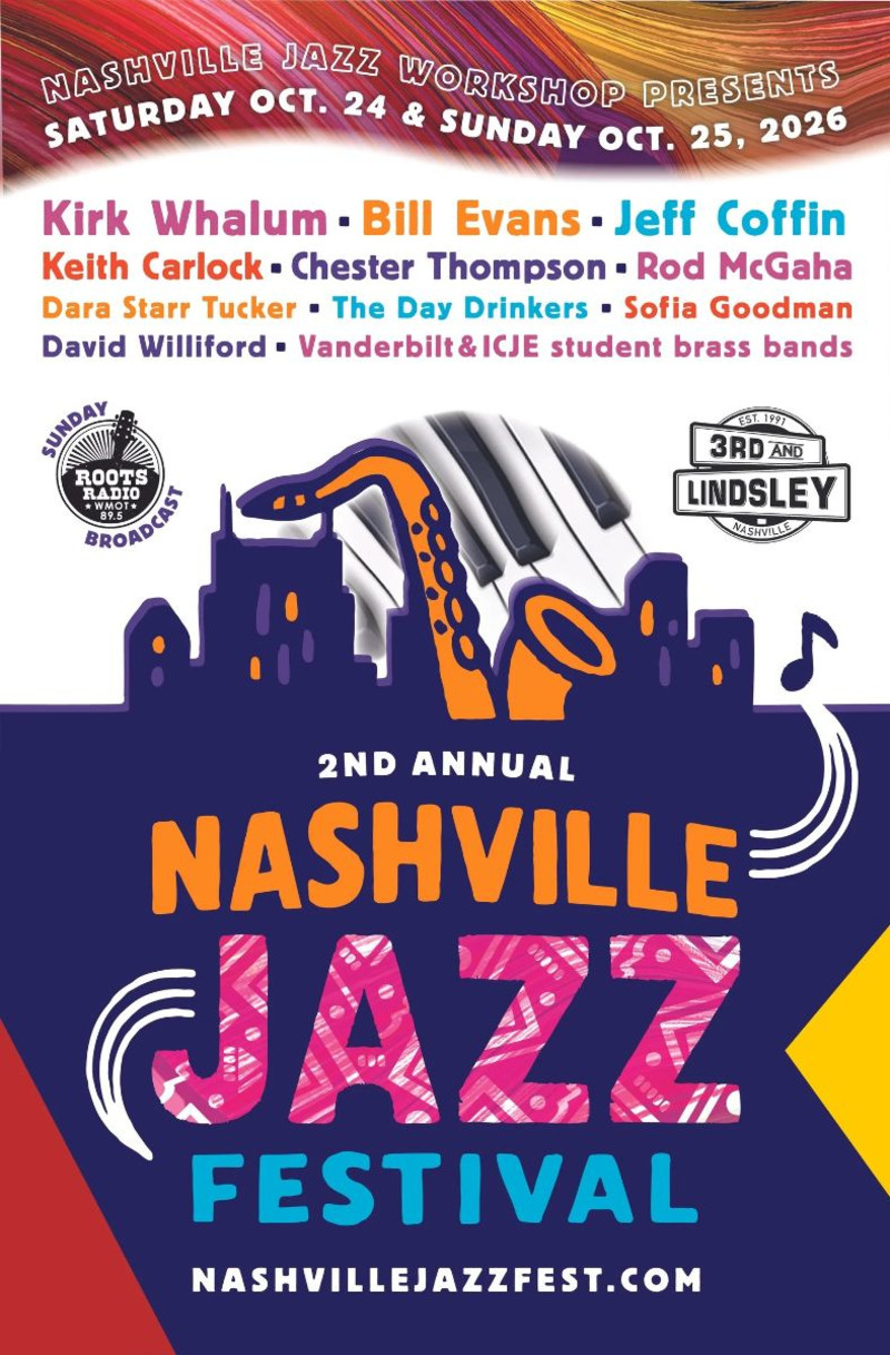 Nashville Jazz Festival Featuring Giovanni Rodriguez and 12 Manos, Sofia Goodman Septet, The Day Drinkers, Dara Starr Tucker & B
