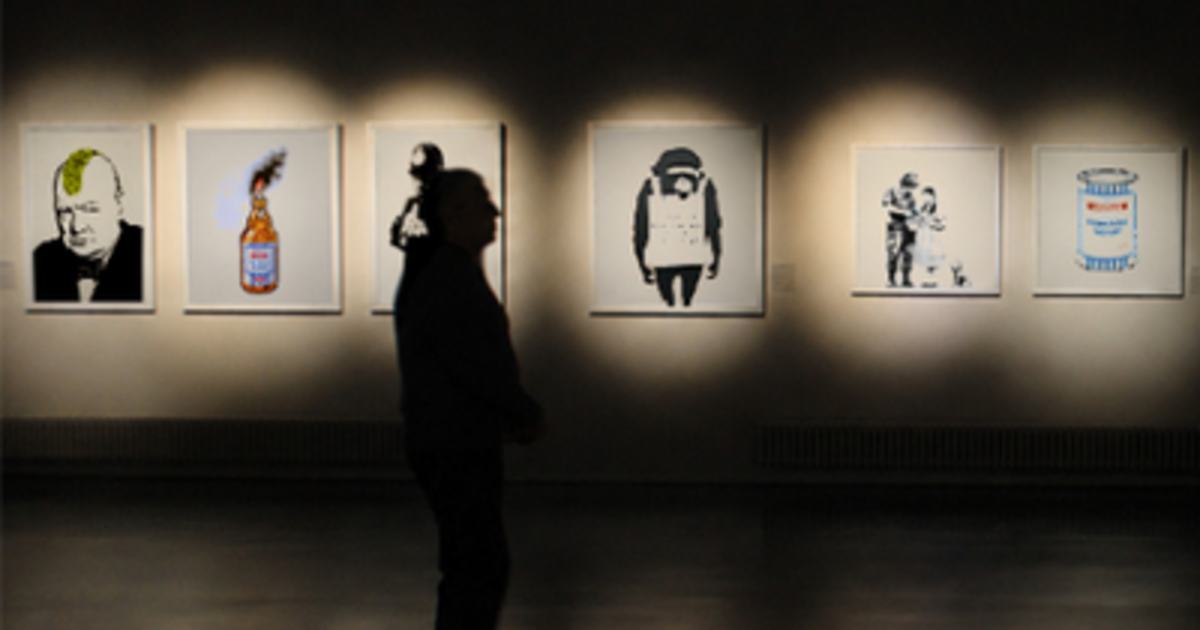 絵画 Banksy exhibition card Banksy Playing Cards - SFMOMA Museum Store