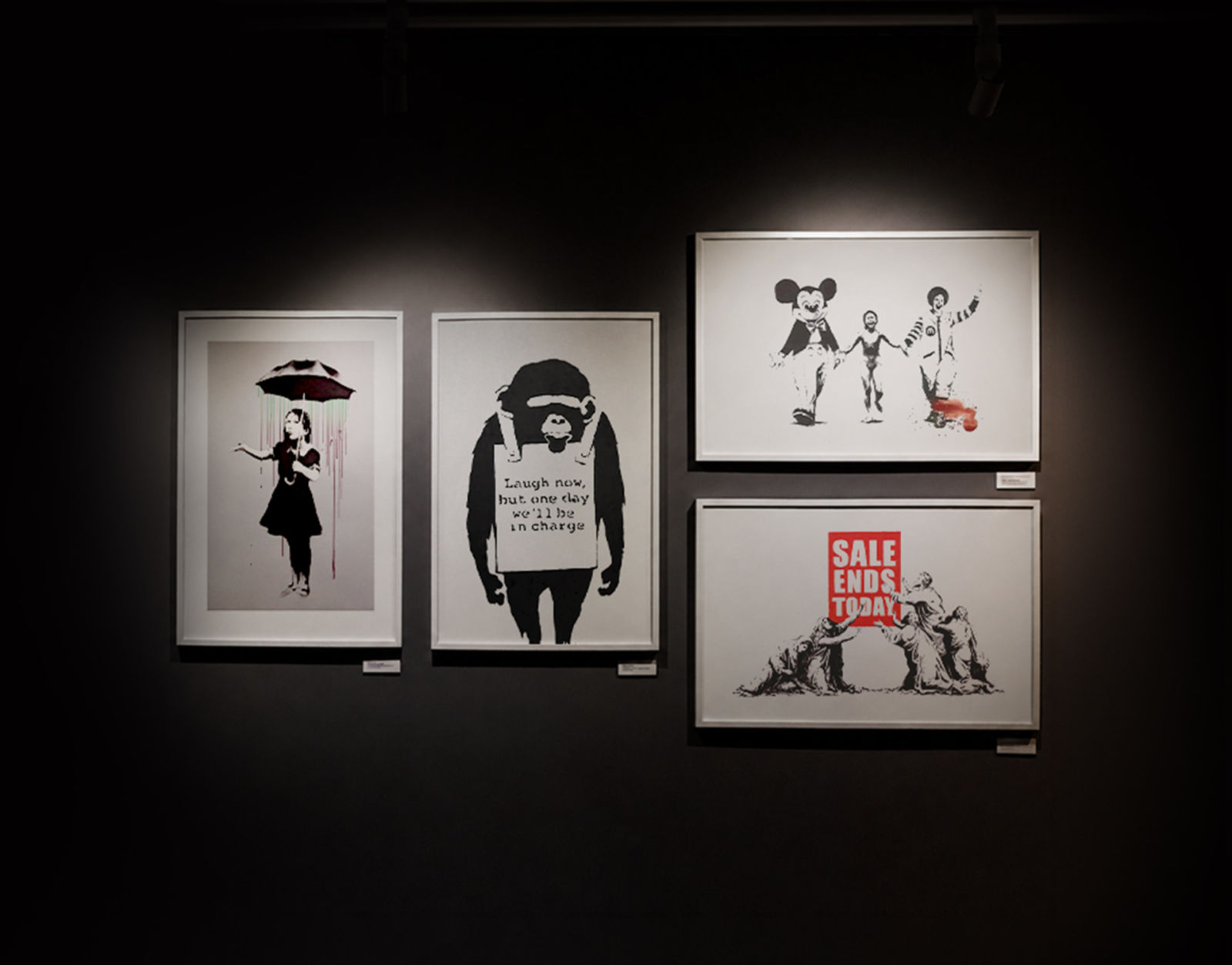 The Banksy Art Exhibit in The Bay Area at Henry J. Kaiser Center for