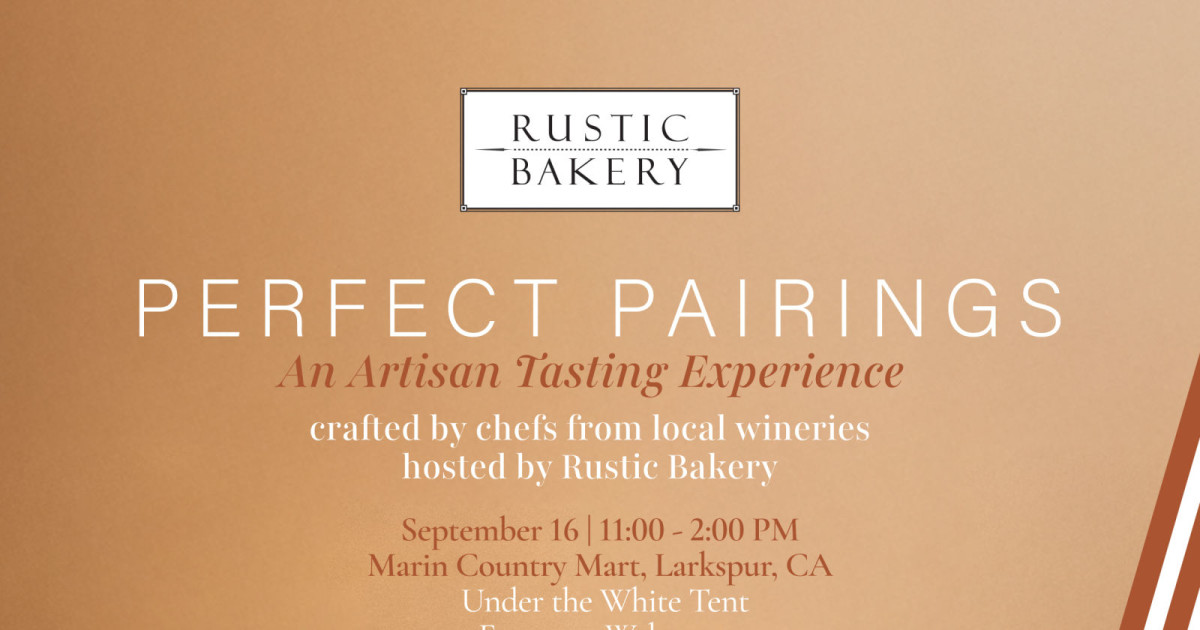 Rustic Bakery Perfect Pairings Artisan Tasting Experience