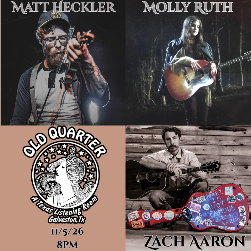 Zach Aaron, Molly Ruth & Matt Heckler