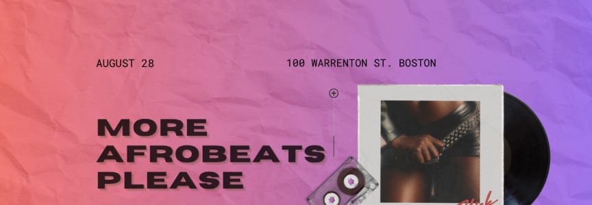 More Afrobeats Please @ Icon Nightclub